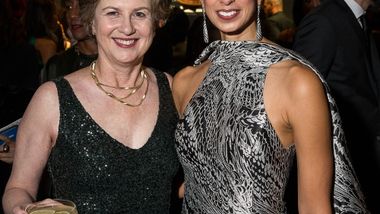 Board Member Laura Corb and Artistic Director Alicia Graf Mack at Ailey's 2025 Opening Night Gala