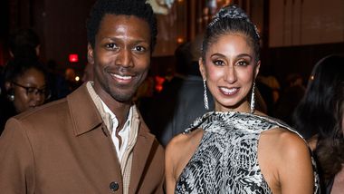 Calvin Royal III and Artistic Director Alicia Graf Mack at Ailey's 2025 Opening Night Gala