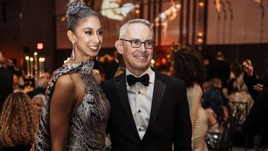 Artistic Director Alicia Graf Mack with Executive Director Bennett Rink at the 2025 Opening Night Gala