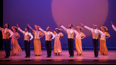 Alvin Ailey American Dance Theater in Alvin Ailey's Revelations at Ailey's 2025 Opening Night Gala