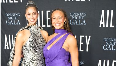 Artistic Director Alicia Graf Mack and Nia Sioux at Ailey's 2025 Opening Night Gala
