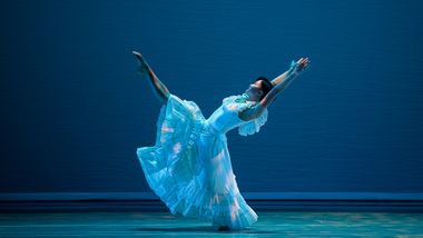 Alvin Ailey American Dance Theater's Miranda Quinn in Alvin Ailey's Revelations 2025 Opening Night Gala