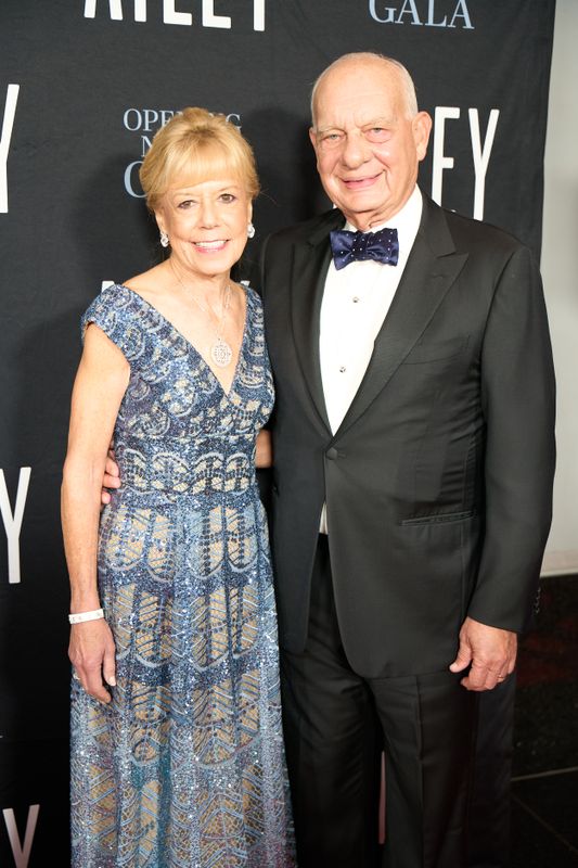 Ailey's 2025 Opening Night Gala Honoree Daria L. Wallach and Co-Chair Eric J. Wallach