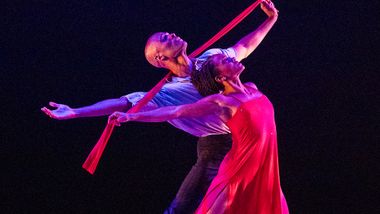 Alvin Ailey American Dance Theater's Jacquelin Harris and Yannick Lebrun in Judith Jamison's A Case of You