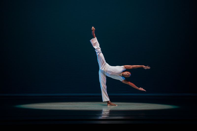 Alvin Ailey American Dance Theater's Yannick Lebrun in Alvin Ailey's ...