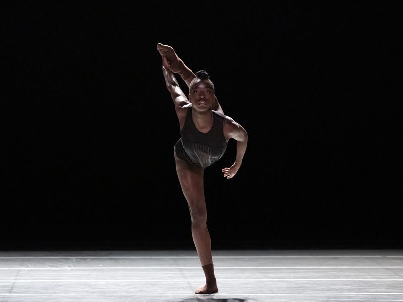 Alvin Ailey American Dance Theater's Caroline T. Dartey in Medhi Walerski's Blink of an Eye