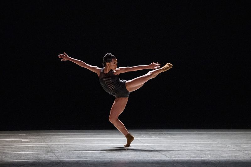 Alvin Ailey American Dance Theater's Dandara Veiga in Medhi Walerski's Blink of an Eye