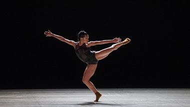 Alvin Ailey American Dance Theater's Dandara Veiga in Medhi Walerski's Blink of an Eye