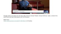 NBC 5 Chicago - Chicago Native Hosts Alvin Ailey American Dance Theater Performance
