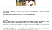 FOX 2 Detroit - Detroit Public School Students Learn Dance From Alvin Ailey Dance Theater