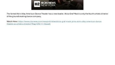 WCBS_AAADT_AliciaGrafMack_ArtisticDirector_ACaseOfYou_Broadcast_9.18.25