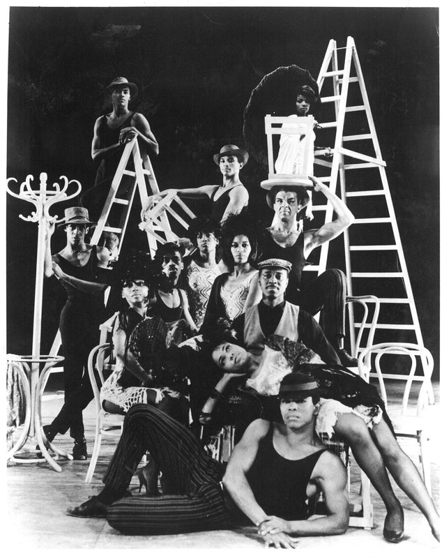 Alvin Ailey and Company in Blues Suite. Photo by Zoe Dominic