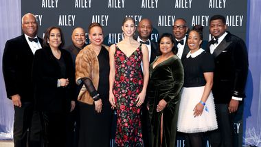 Artistic Director Alicia Graf Mack with AILEY's 2026 DC Gala Co and Vice Chairs
