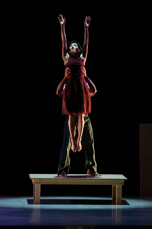 AAADT's Miranda Quinn and Solomon Dumas in Fredrick Earl Mosley's Embrace