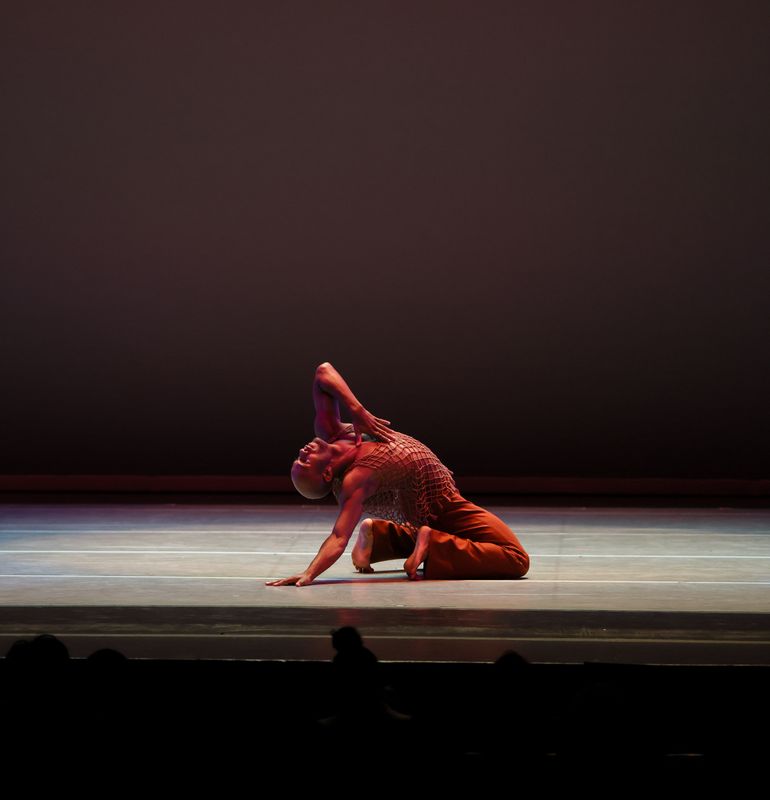 AAADT's Xavier Mack in Alvin Ailey's Revelations