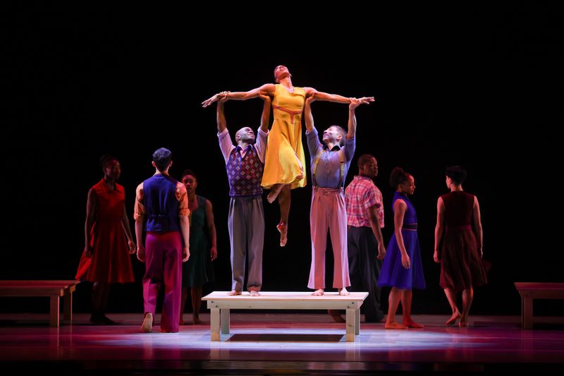 Alvin Ailey American Dance Theater in Fredrick Earl Mosley's Embrace