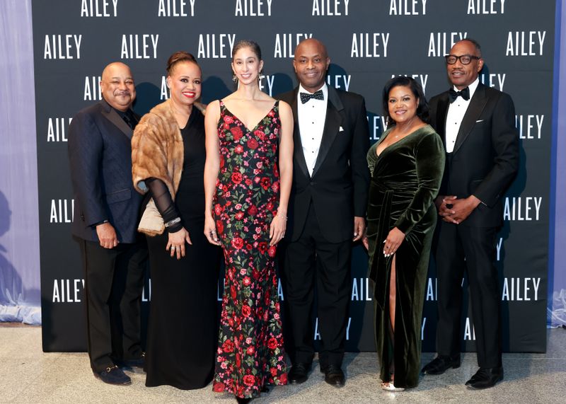 Artistic Director Alicia Graf Mack with AILEY's 2026 DC Gala Co-Chairs
