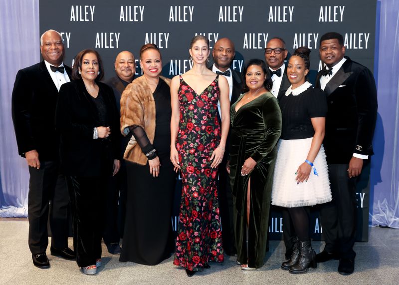Artistic Director Alicia Graf Mack with AILEY's 2026 DC Gala Leadership