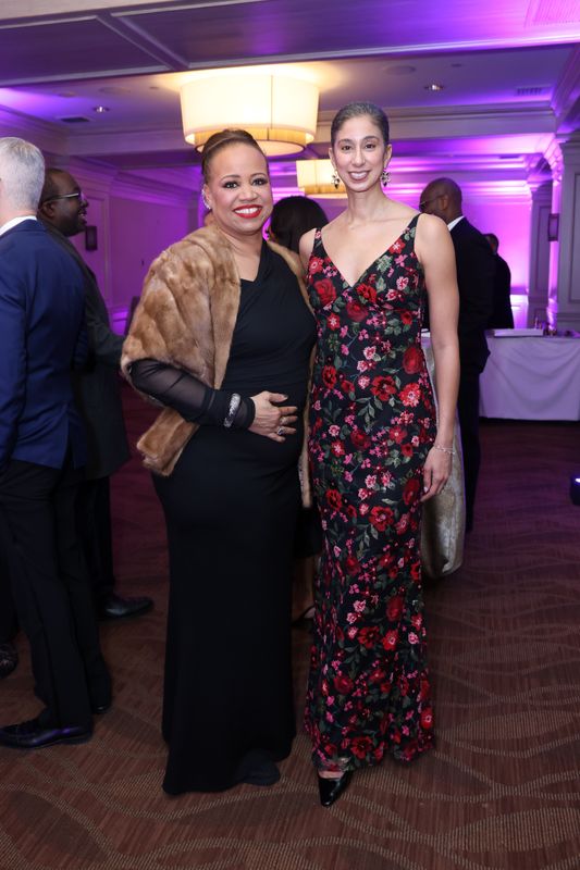 DC Gala Co-Chair Nicole Venable and Artistic Director Alicia Graf Mack at AILEY's 2026 DC Gala