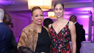 DC Gala Co-Chair Nicole Venable and Artistic Director Alicia Graf Mack at AILEY's 2026 DC Gala