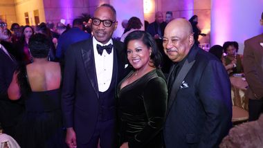 DC Gala Co-Chairs Yelberton R. Watkins Collette Honorable and Anthony A. Lewis at AILEY's 2026 DC Gala