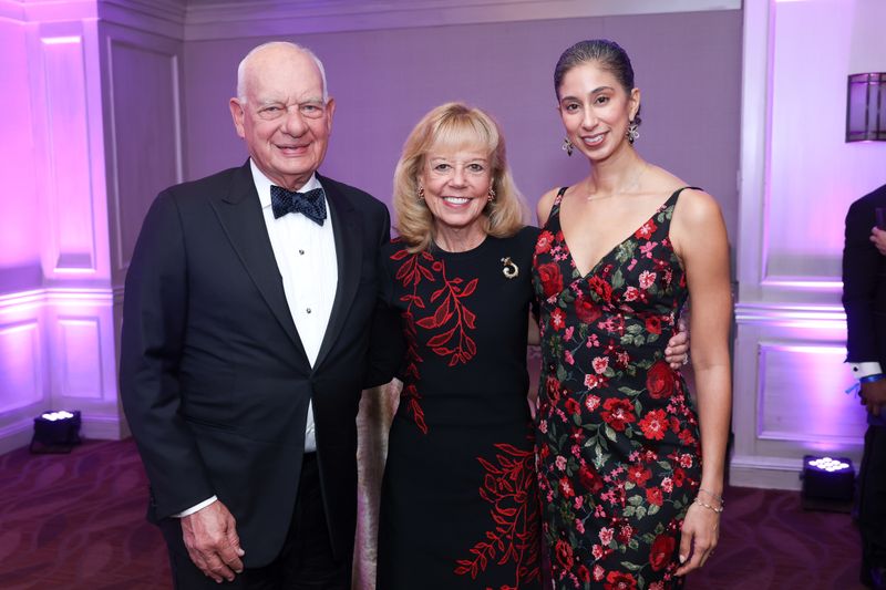 Eric and Daria Wallach with Artistic Director Alicia Graf Mack at AILEY's 2026 Washington DC Gala Benefit