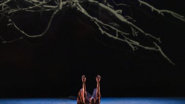 Alvin Ailey American Dance Theater's Yannick Lebrun in Jamar Roberts Song of the Anchorite