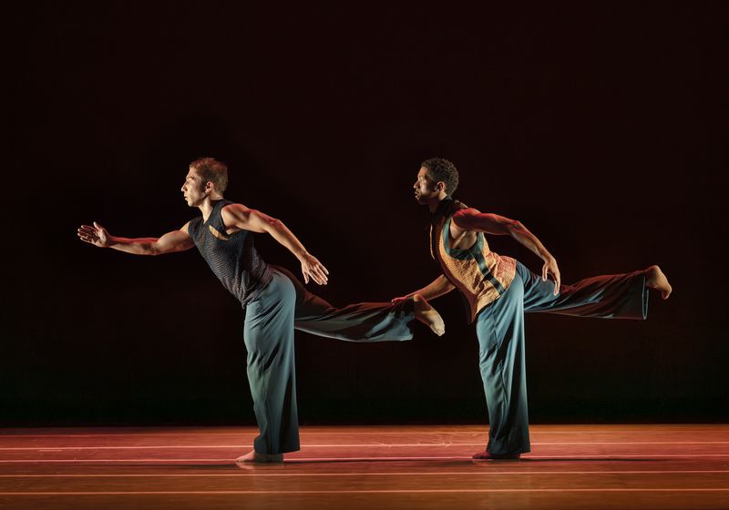 Alvin Ailey American Dance Theater's Patrick Coker and Shawn Cusseaux in Matthew Neenan's Difference Between