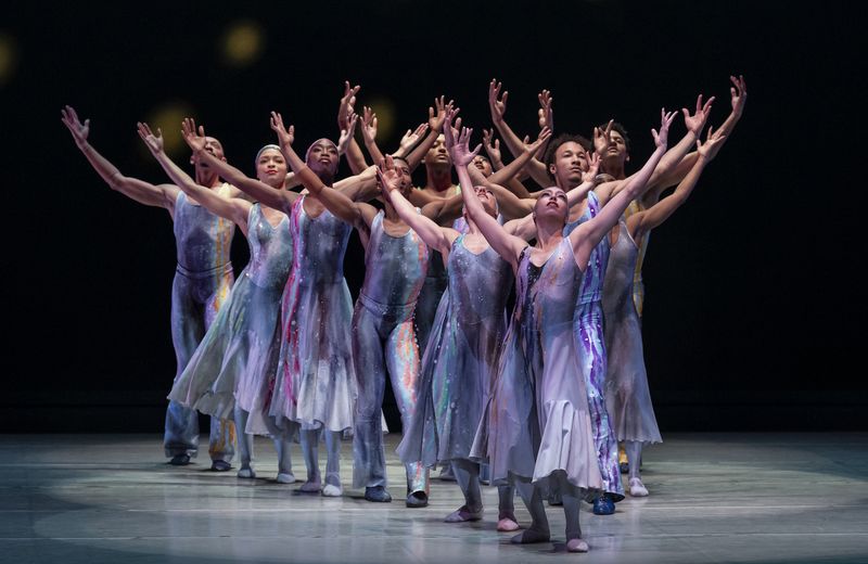 Alvin Ailey American Dance Theater in Alvin Ailey's Night Creature