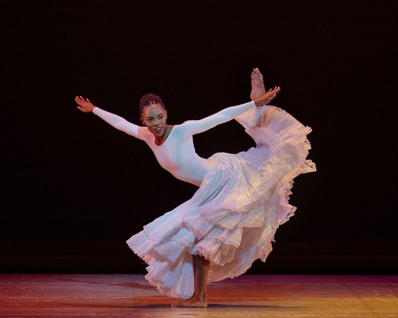 Alvin Ailey American Dance Theater's Samantha Figgins in Alvin Ailey's Cry