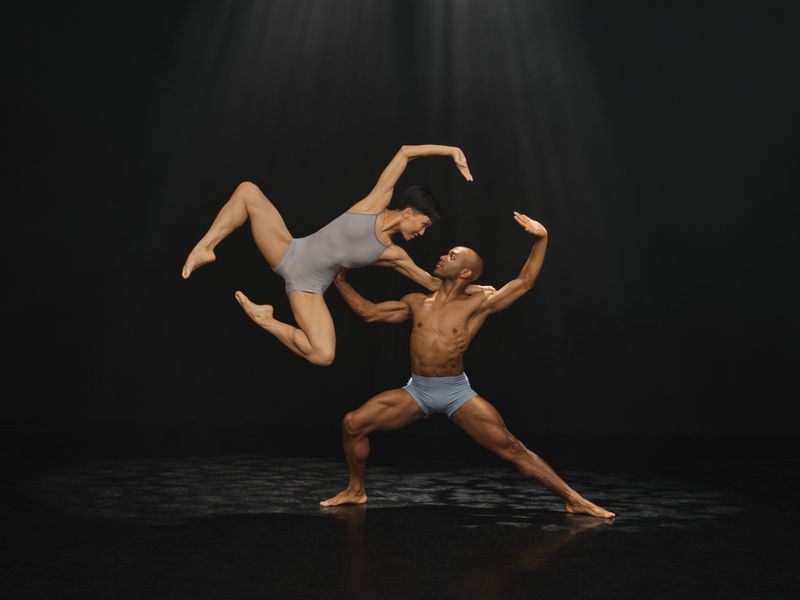 Alvin Ailey American Dance Theater's Miranda Quinn and Xavier Mack