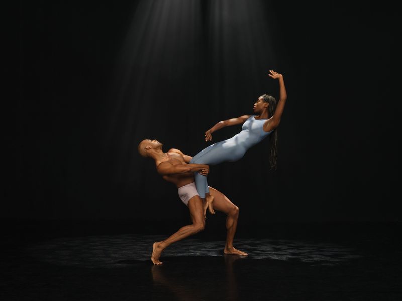 Alvin Ailey American Dance Theater's Yannick Lebrun and Caroline T. Dartey