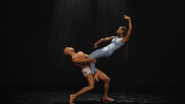 Alvin Ailey American Dance Theater's Yannick Lebrun and Caroline T. Dartey
