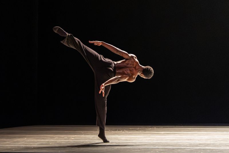 Alvin Ailey American Dance Theater's Isaiah Day in Medhi Walerski's Blink of an Eye