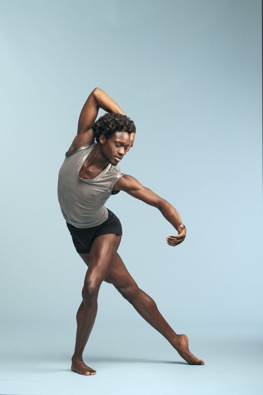 Ailey II's Kamani Abu. Photo by Nir Arieli