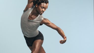 Ailey II's Kamani Abu. Photo by Nir Arieli