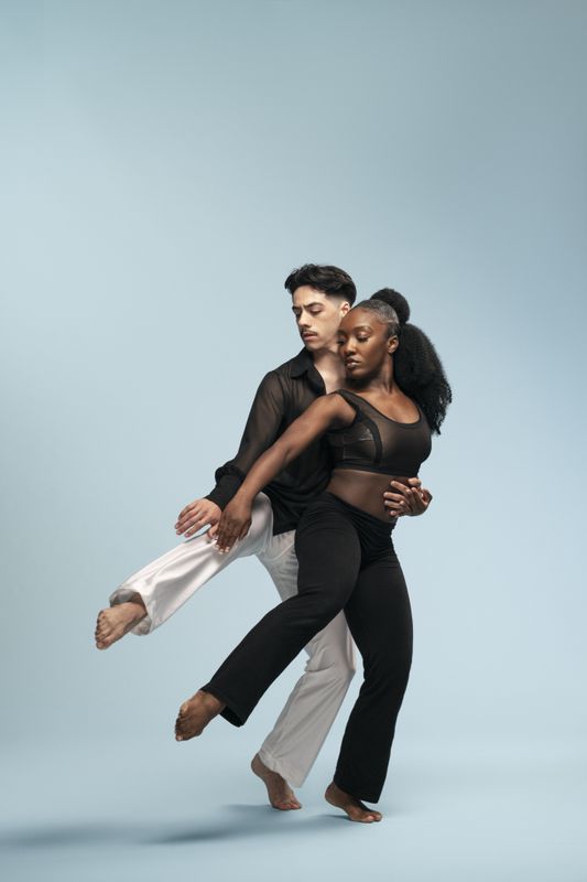 Ailey II's Adanna Smalls and Eric J. Vidaña. Photo by Nir Arieli