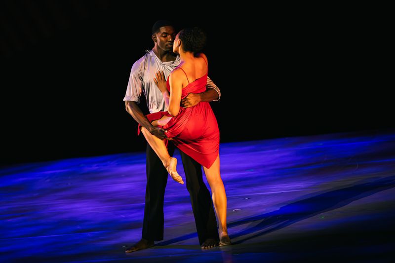 Alvin Ailey American Dance Theater's Isaiah Day and Samantha Figgins in Judith Jamison's A Case of You