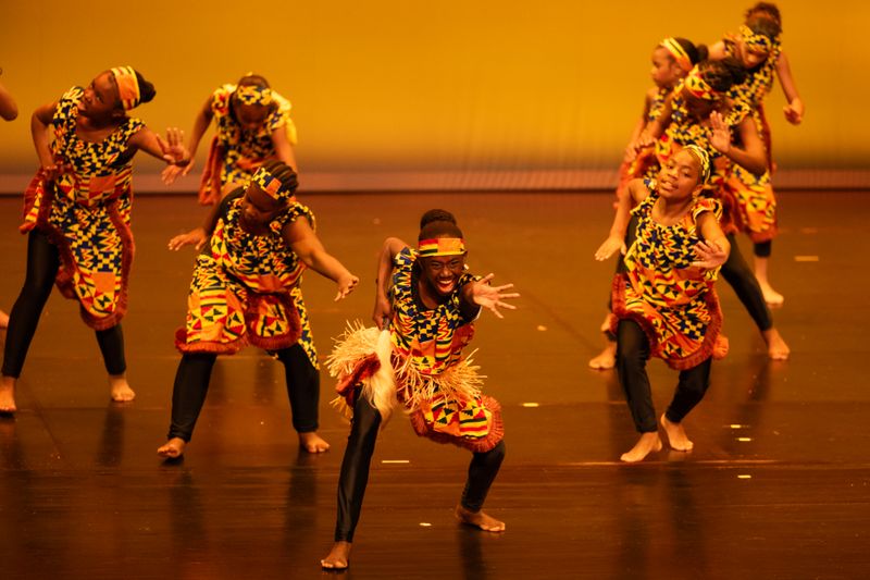 AileyCamp Atlanta in West African 2025 final performance
