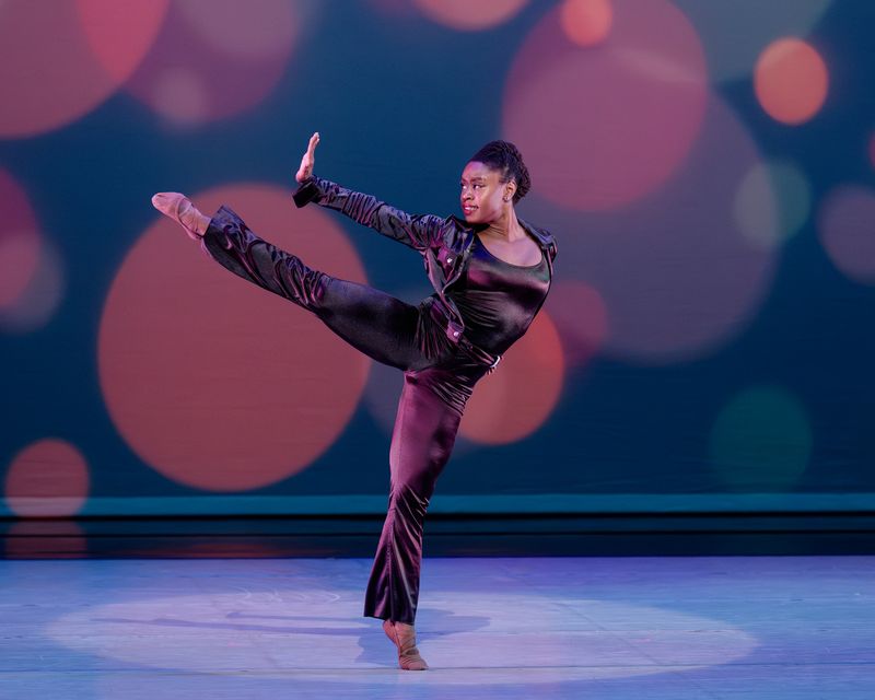 Alvin Ailey American Dance Theater's Ashley Kaylynn Green in Alvin Ailey's Pas de Duke