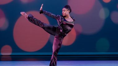 Alvin Ailey American Dance Theater's Ashley Kaylynn Green in Alvin Ailey's Pas de Duke