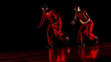 Alvin Ailey American Dance Theater's Christopher Taylor and Xavier Mack in Ronald K. Brown's Grace