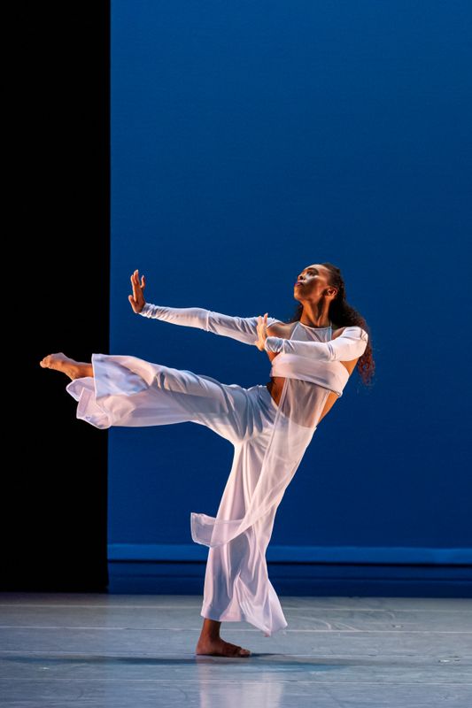 Alvin Ailey American Dance Theater's Constance Stamatiou in Ronald K. Brown's Grace