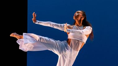 Alvin Ailey American Dance Theater's Constance Stamatiou in Ronald K. Brown's Grace
