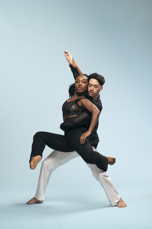 Ailey II's Adanna Smalls and Eric J. Vidaña. Photo by Nir Arieli