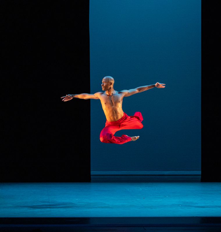 Alvin Ailey American Dance Theater's Yannick Lebrun in Ronald K. Brown's Grace