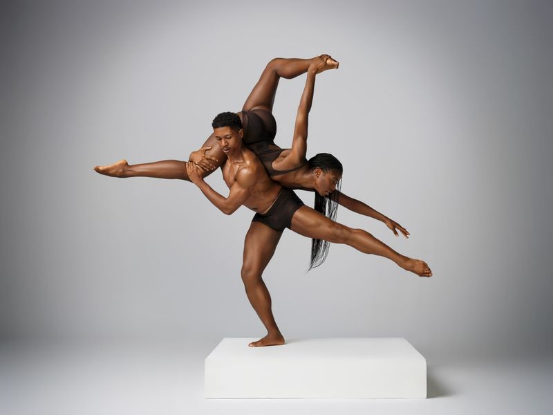 Alvin Ailey American Dance Theater's Caroline T. Dartey and Shawn Cusseaux