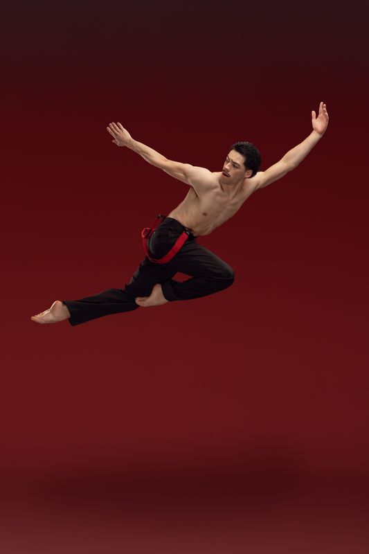 Ailey II's Eric J. Vidana. Photo by Nir Arieli