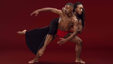 Ailey II's Adanna Smalls and Vic E. Davis. Photo by Nir Arieli