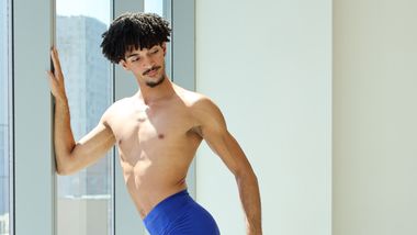 Alvin Ailey American Dance Theater's Michael Cherry. Photo by Xavier Mack